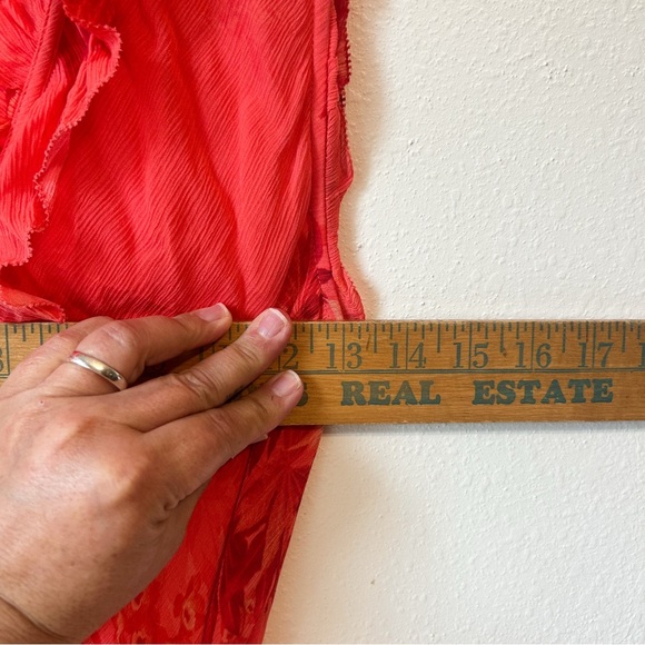 EUC All Saints Ari Floral Print Wrap Dress 4 - Picture 8 of 10